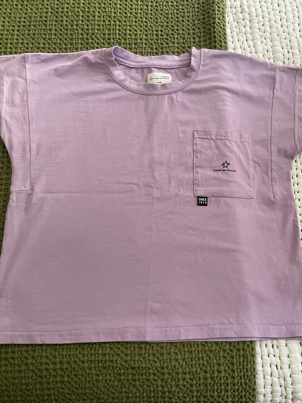 Lavender Pocket Tee - Women's Short Sleeve